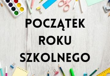 Rzpoczęcie roku szkolnego 2025/2026
